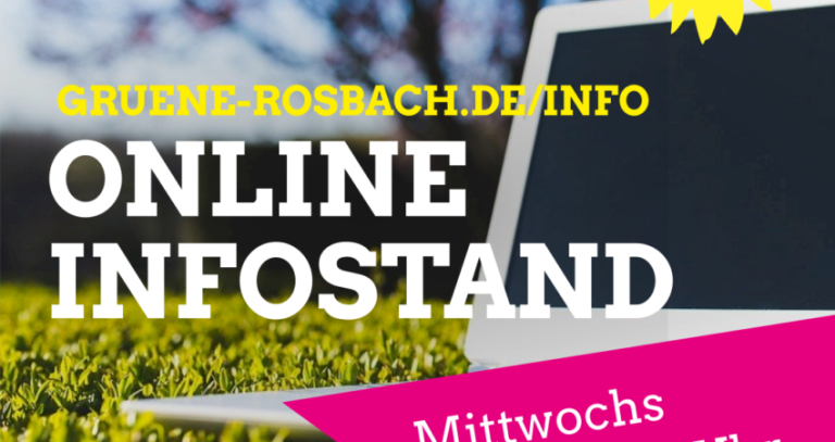 GRÜNE Rosbach laden zum Online-Gespräch ein